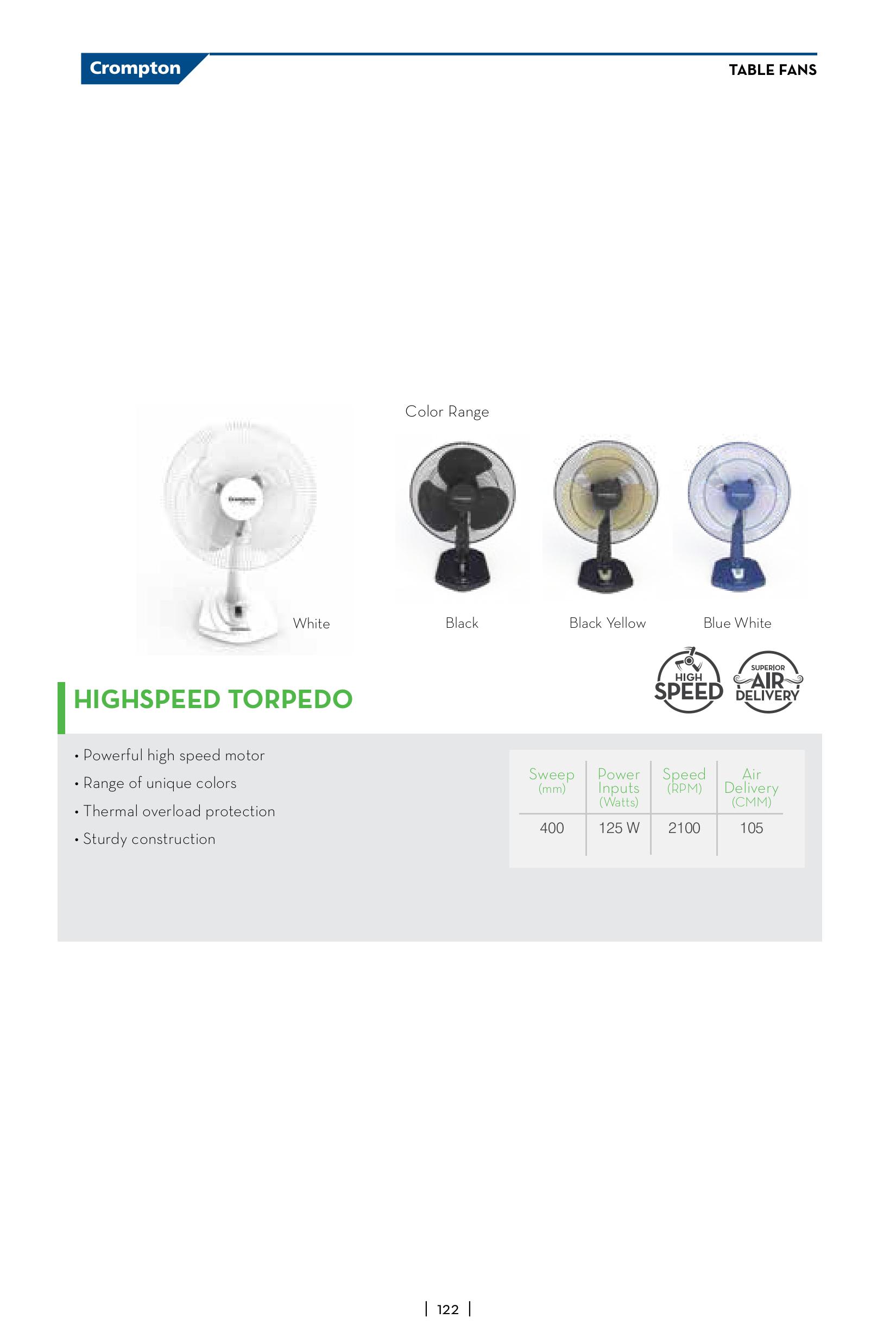 Crompton TF HS Torpedo